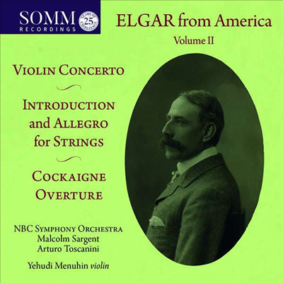 엘가: 바이올린 협주곡 & 현을 위한 서주와 알레그로 (Elgar: Violin Concerto & Introduction and Allegro for Strings, Op. 47)(CD) - Yehudi Menuhin