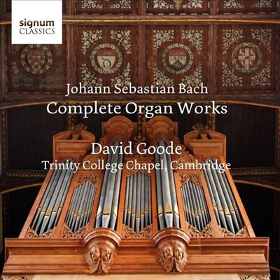 바흐: 오르간 작품 전곡 (Bach: Complete Organ Works, Trinity College Cambridge) (16CD Boxset) - David Goode