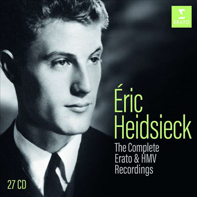 에릭 하이드시에크 - 에라토 녹음 전집 (Eric Heidsieck - The Complete Erato &amp; HMV Recordings) (27CD Boxset) - Eric Heidsieck