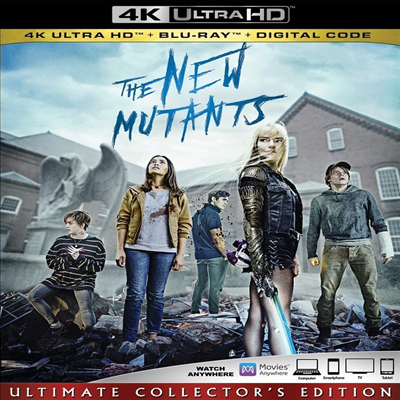 The New Mutants (뉴 뮤턴트) (2020)(한글무자막)(4K Ultra HD + Blu-ray)