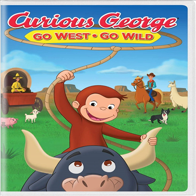 Curious George: Go West, Go Wild (큐리어스 조지: 고 웨스트, 고 와일드)(지역코드1)(한글무자막)(DVD)