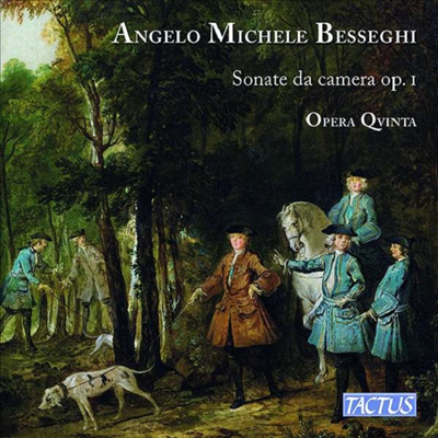 베세기: 12개의 바이올린과 통주저음을 위한 소나타 (Besseghi: Sonata for Violin & Basso Continuo Op.1 No.1-12) (2CD) - Opera Qvinta
