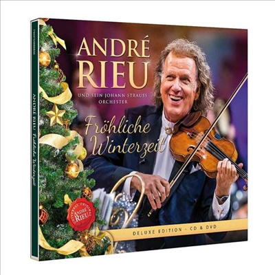 앙드레 류 - 겨울의 즐거움 (Andre Rieu - Frohliche Winterzeit) (Deluxe Edition)(NTSC)(CD+DVD) - Andre Rieu