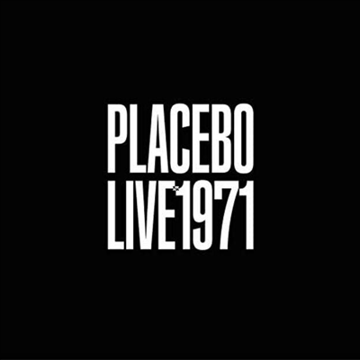 Placebo - Live 1971 (Official 2020 Re Edition)(CD)