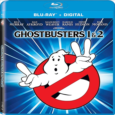 Ghostbusters / Ghostbusters II (고스트버스터즈 / 고스트버스터즈 2)(한글무자막)(Blu-ray)