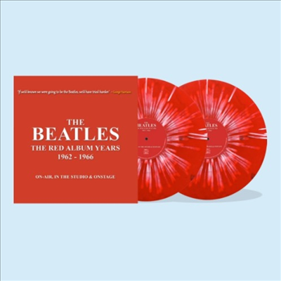 Beatles - Red Album Years 1962-Red Album Years 1962-1966: On Air, In the Studio & Onstage (Ltd. Ed)(10" Coloured Vinyl)(2LP)