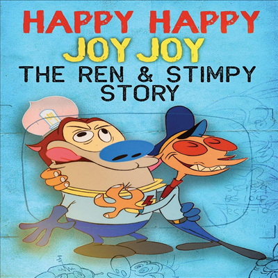 Happy Happy Joy Joy: The Ren & Stimpy Story (해피 해피 조이 조이 - 더 렌 & 스팀피 스토리) (2019)(지역코드1)(한글무자막)(DVD)