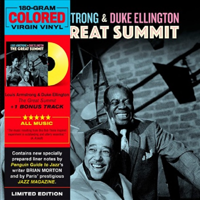 Louis Armstrong &amp; Duke Ellington - Great Summit (Ltd)(180g Colored LP)