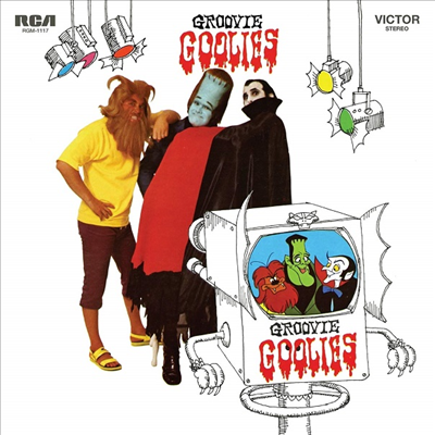 Groovie Goolies - Groovie Goolies (그루비 굴리스) (Soundtrack)(Ltd. Ed)(Frankenstein Green LP)