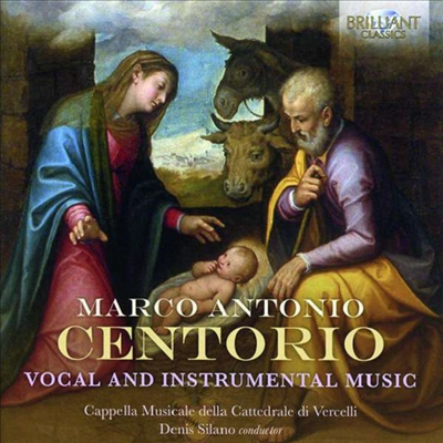 첸토리오: 성악 & 기악 작품 (Centorio: Vocal and Instrumental Music)(CD) - Denis Silano