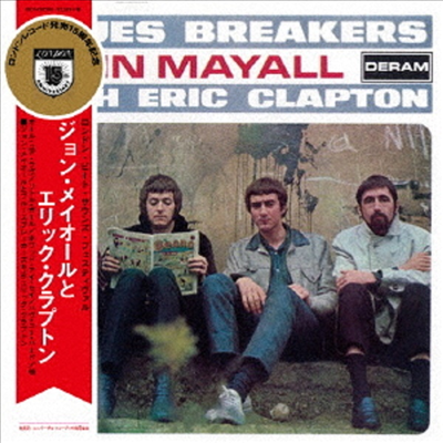 John Mayall &amp; The Bluesbreakers with Eric Clapton - Bluesbreakers With Eric Clapton (Ltd. Deluxe Ed)(Mono &amp; Stereo +19)(Cardboard Sleeve (mini LP)(2SHM-CD)(일본반)