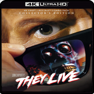 They Live (화성인 지구 정복) (4K Ultra HD)(한글무자막)