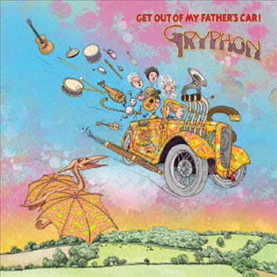 Gryphon - Get Out Of My Father&#39;s Car (Ltd. Ed)(Bonus Track)(Cardboard Sleeve (mini LP)(SHM-CD)(일본반)