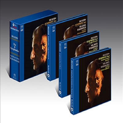 브람스: 교향곡 1-4번, 서곡 (Brahms: Complete Symphonies & Overtures) (3SACD Hybrid Boxset)(일본타워레코드 독점한정반) - John Barbirolli