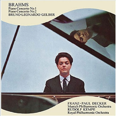 브람스: 피아노 협주곡 1, 2번 (Brahms: Piano Concerto No.1 &amp; 2) (2SACD Hybrid)(일본타워레코드 독점한정반) - Bruno-Leonardo Gelber