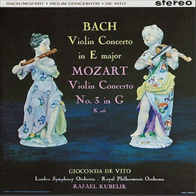 바흐, 모차르트, 멘델스존: 바이올린 협주곡 (Bach, Mozart, Meldelssohn: Violin Concertos) (2SACD Hybrid)(일본타워레코드 독점한정반) - Gioconda De Vito