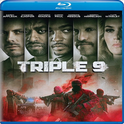 Triple 9 (트리플 9) (2016)(한글무자막)(Blu-ray)