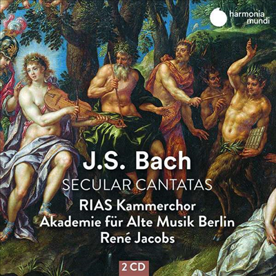 바흐: 세속 칸타타 (Bach: Secular Cantatas, BWV201, 205 & 2) (2CD) - Rene Jacobs