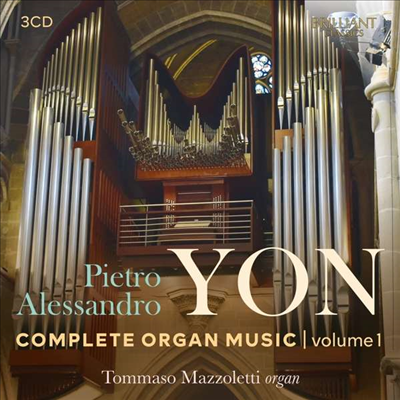 욘: 오르간 작품 1집 (Yon: Complete Organ Music, Vol.1) (3CD) - Tommaso Mazzoletti