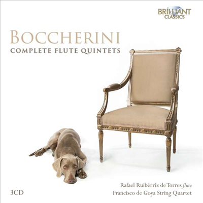 보케리니: 플루트 오중주 작품집 (Boccherini: Complete Flute Quintets) (3CD)(CD) - Rafael Ruiberriz de Torres