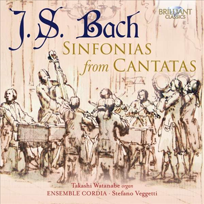 바흐: 신포니아 칸타타 (Bach: Sinfonias from Cantatas)(CD) - Stefano Veggetti