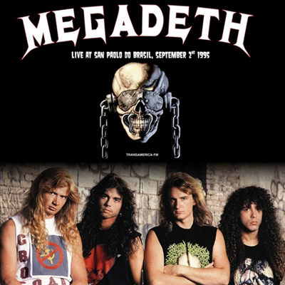 Megadeth - Sao Paulo Do Brasil 1995 (Ltd. Ed)(180G)(White Vinyl)(LP)