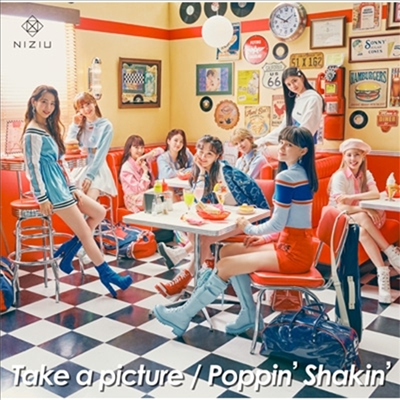 NiziU (니쥬) - Take A Picture/Poppin' Shakin' (CD+Booklet) (초회생산한정반 B)(CD)