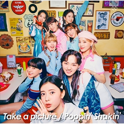 NiziU (니쥬) - Take A Picture/Poppin&#39; Shakin&#39; (CD)