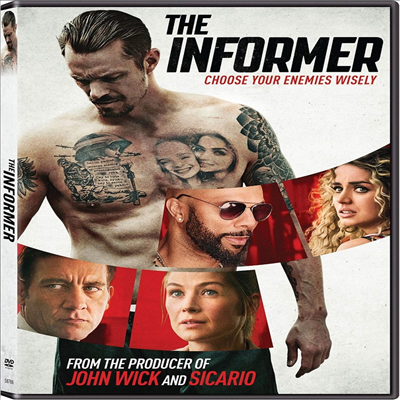 The Informer (비밀정보원: 인 더 프리즌) (2019)(지역코드1)(한글무자막)(DVD)