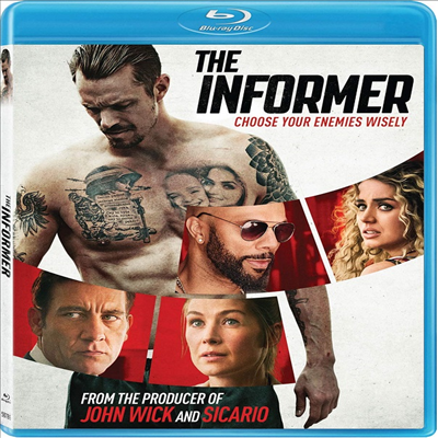 The Informer (비밀정보원: 인 더 프리즌) (2019)(한글무자막)(Blu-ray)
