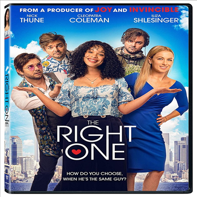 The Right One (더 라잇 원) (2021)(지역코드1)(한글무자막)(DVD)