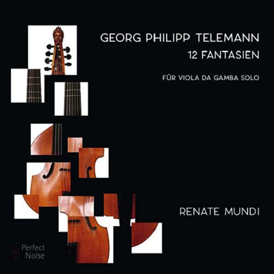 텔레만: 무반주 비올라 다 감바를 위한 12개의 환상곡 (Telemann: 12 Fantasien for Viola da Gamba)(CD) - Renate Mundi