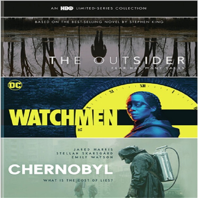 HBO Limited Series Collection: Watchmen / The Outsider / Chernobyl (왓치맨 / 아웃사이더 / 체르노빌)(지역코드1)(한글무자막)(DVD)