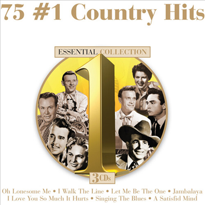 Various Artists - 75 #1 Country Hits (3CD Set)