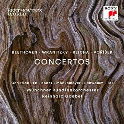 베토벤, 보리체크 & 레이하: 협주곡집 (Beethoven, Vorisek & Reicha: Concertos)(CD) - Reinhard Goebel