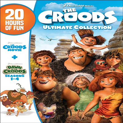 The Croods: Ultimate Collection (크루즈 패밀리: 얼티밋 컬렉션)(지역코드1)(한글무자막)(DVD)