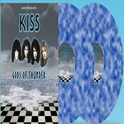 Kiss - Gods Of Thunder (Ltd. Ed)(10&quot; Blue &amp; White Vinyl)(2LP)