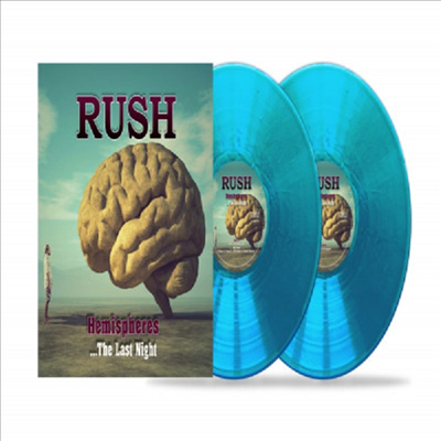 Rush - Hemispheres - The Last Night (Ltd. Ed)(10&quot; Blue Vinyl)(2LP)