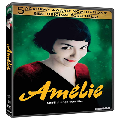 Amelie (아멜리에) (2001)(한글자막)(DVD)