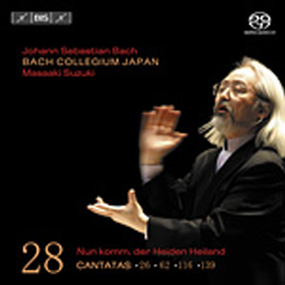 바흐 : 칸타타 28집 - 62, 139, 29, 116번 (Bach : Cantatas Vol.28 - 62, 139, 29, 116) (SACD Hybrid) - Masaaki Suzuki