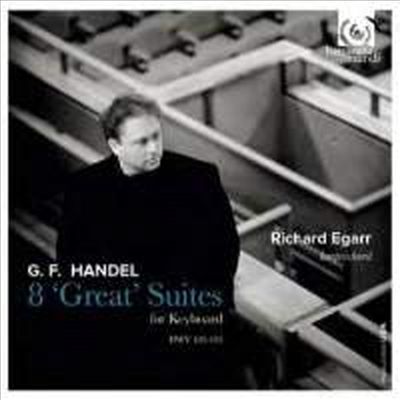 헨델: 8개의 하프시코드 모음곡 (Handel: 8 Great Harpsichord Suites Nos.1 - 8) (2CD) - Richard Egarr