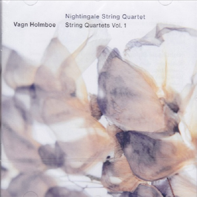 홀름보: 현악사중주 1집 - 1, 3 & 15번 (Vagan Holmboe: String Quartet Vol.1)(CD) - Nightingale String Qusrtet