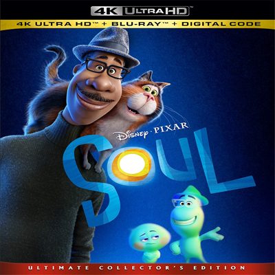 Soul (소울) (4K Ultra HD+Blu-ray)(한글무자막)