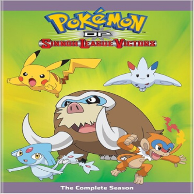 Pokemon Diamond &amp; Pearl: Sinnoh League Victors - The Complete Season (포켓몬: 신노 리그 빅터스 - 더 컴플리트 시즌) (2010)(지역코드1)(한글무자막)(DVD)