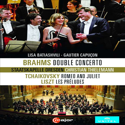 브람스: 이중 협주곡 (Brahms: Double Concerto) (DVD) (2021) - Lisa Batiashvili