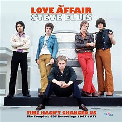 Love Affair &amp; Steve Ellis - Time Hasn&#39;t Changed Us: The Complete CBS Recordings 1967-1971 (3CD)(Digipack)