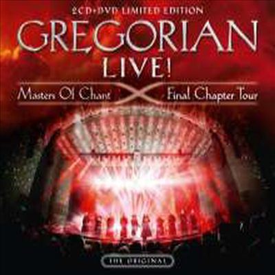 Gregorian - LIVE! Masters Of Chant - Final Chapter Tour (Ltd. Ed)(NTSC)(All Region)(Digipack)(2CD+DVD)