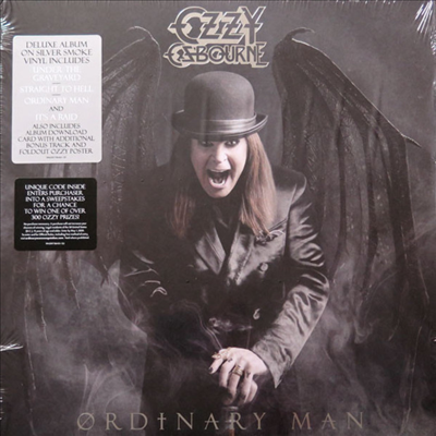 Ozzy Osbourne - Ordinary Man (Deluxe Edition)(Gatefold)(Silver Smoke LP)