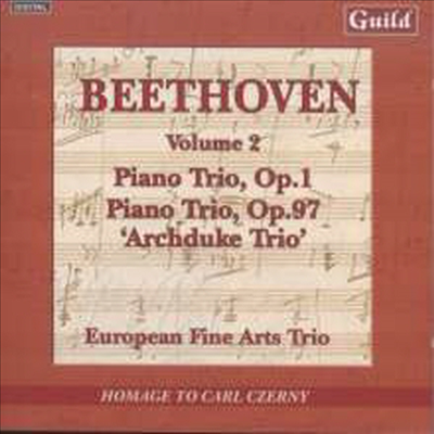 베토벤: 피아노 삼중주 3번 &amp; 7번 (Beethoven: Piano Trios Nos.3 &amp; 7)(CD) - European Fine Arts Trio