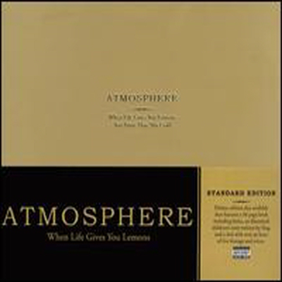 Atmosphere - When Life Gives You Lemons, You Paint That Shit Gold (Digipack)(CD)